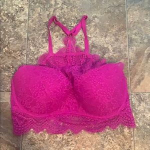 PINK padded bralette S (d-dd)